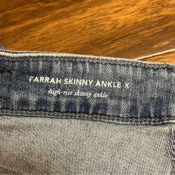 AG Adriano Goldschmeid Women’s Jeans Farrah Skinny Ankle X High-Rise Size 30 - Picture 2 of 16